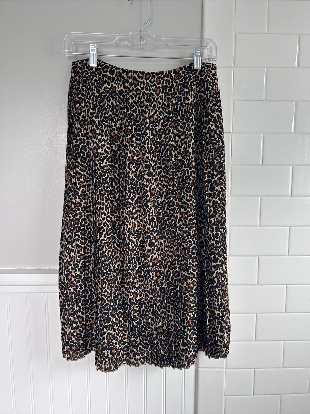 J Crew Factory pleated skirt